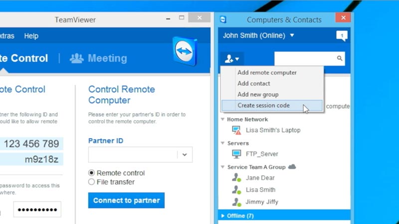 logmein gotomypc free personal teamviewer android
